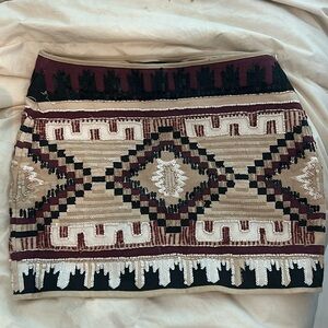 Zara beaded skirt size S
